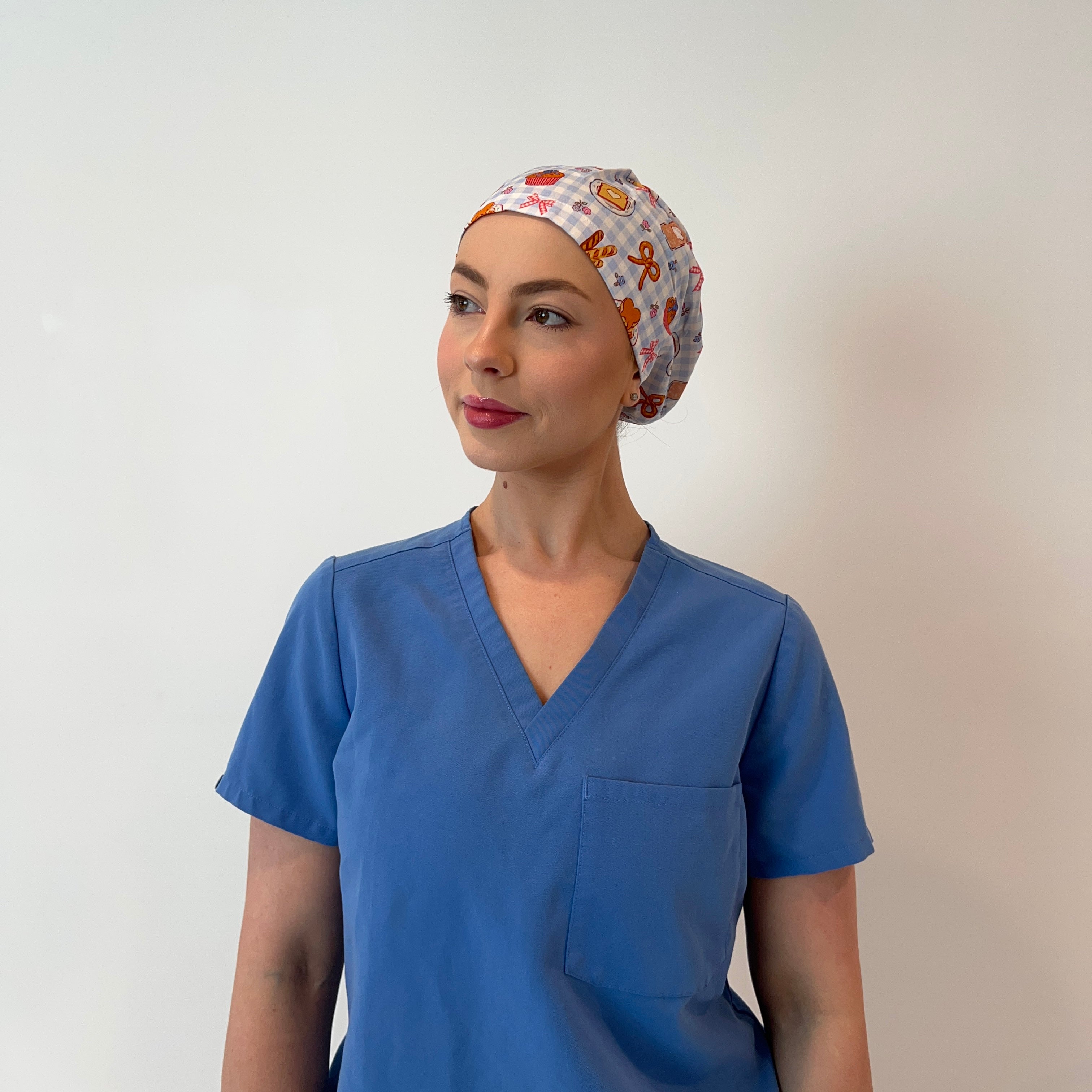 Breakfast Club scrub cap front view
