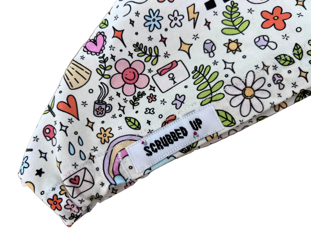 Doodles Scrub Cap
