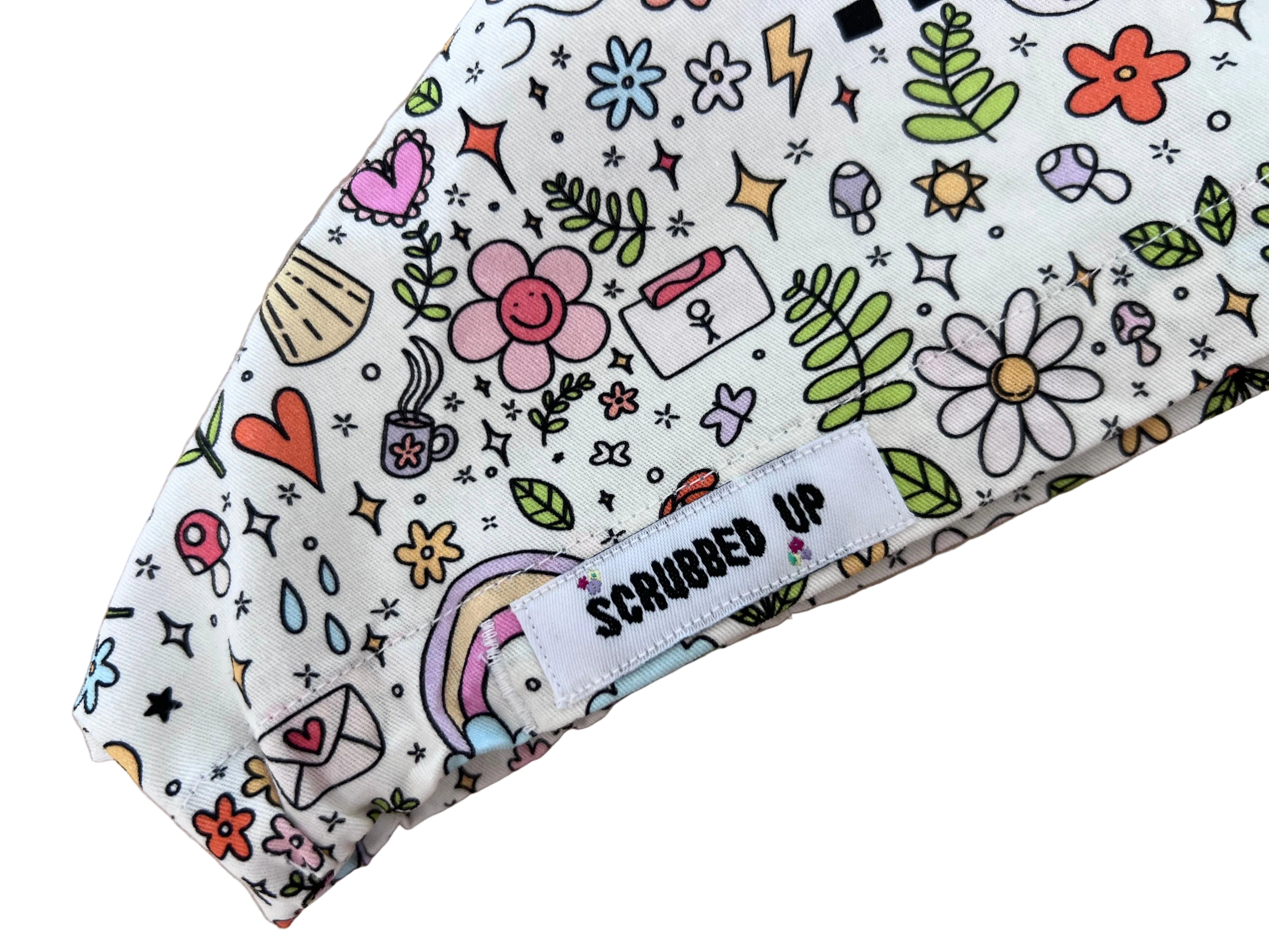Doodles Scrub Cap