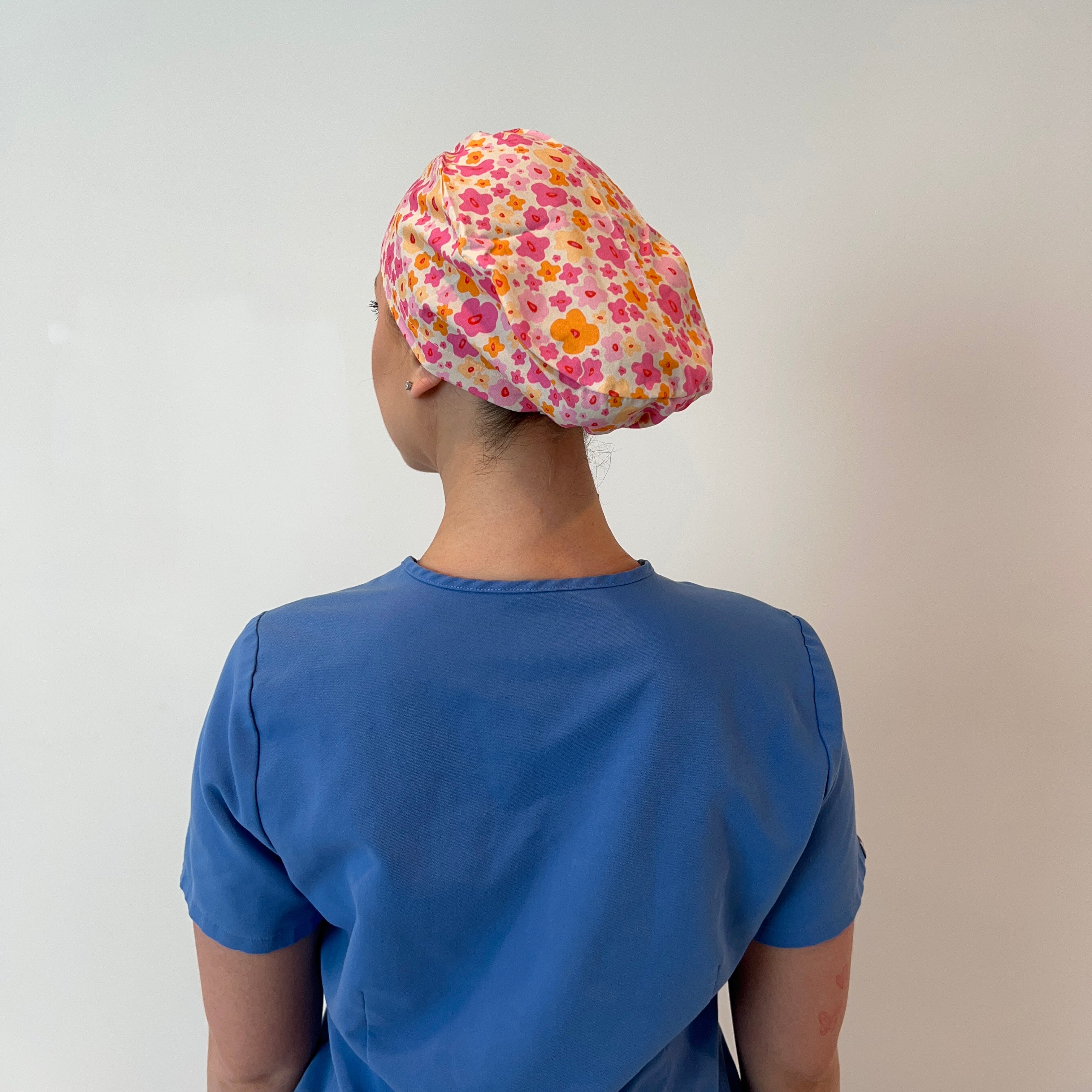 Brighter Days scrub cap back view