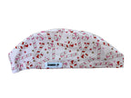 Candy Cane scrub cap front view