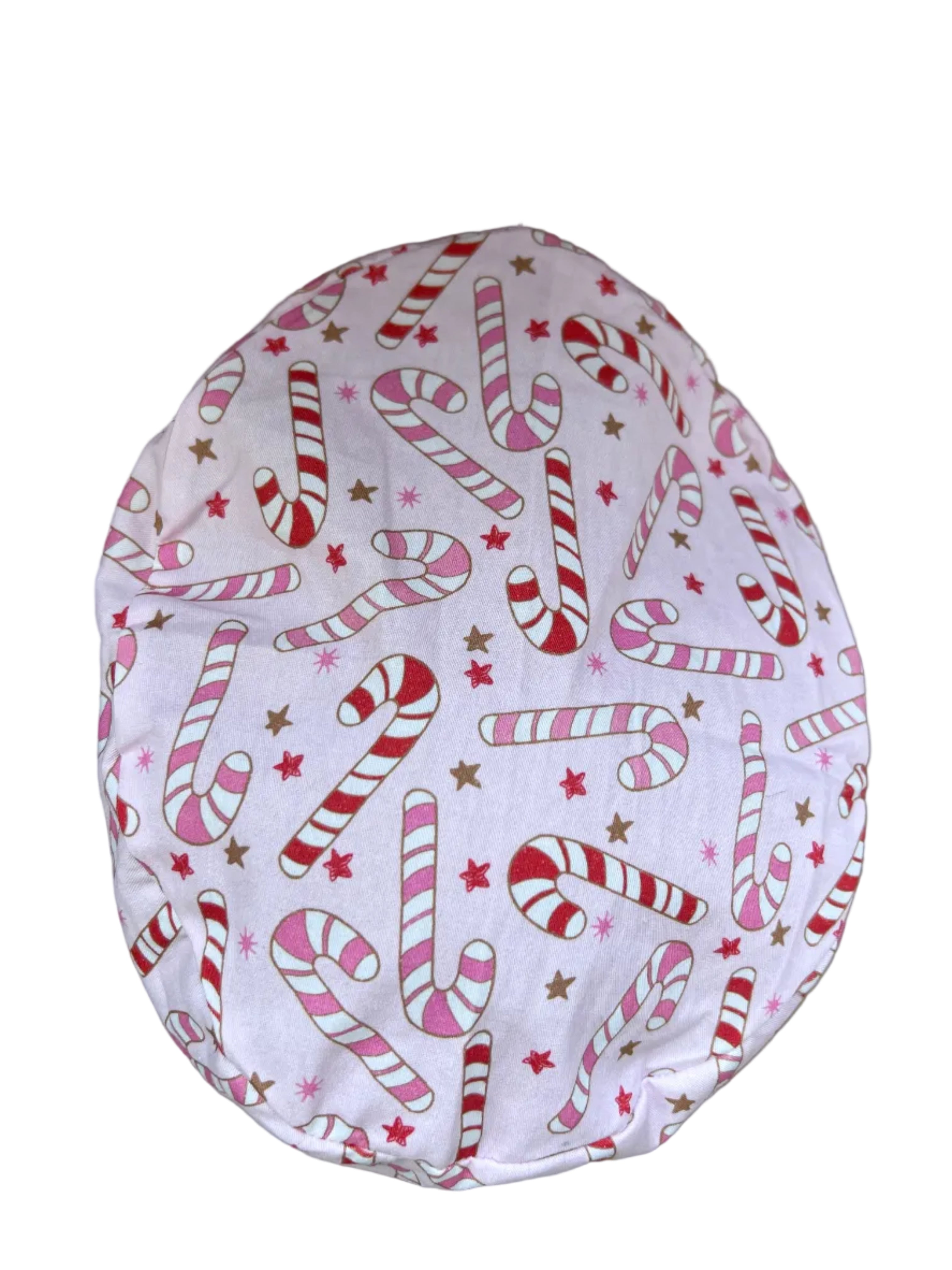 Candy Cane Scrub Cap