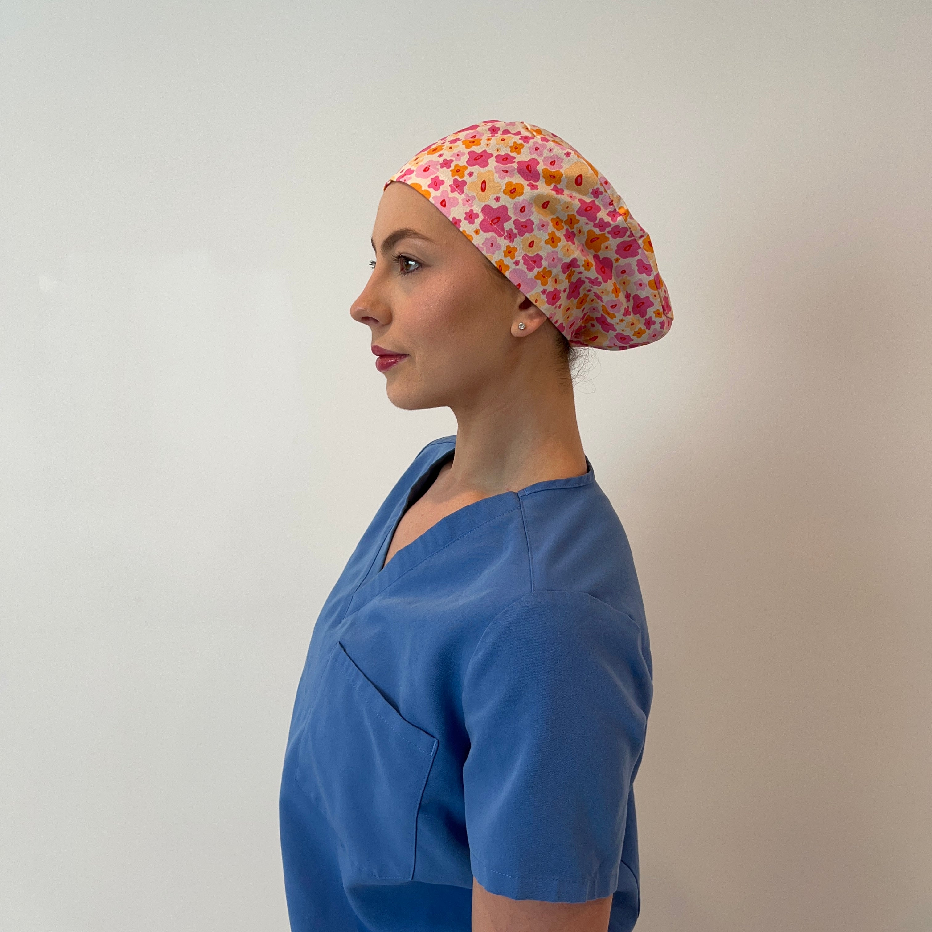 Brighter Days scrub cap side view