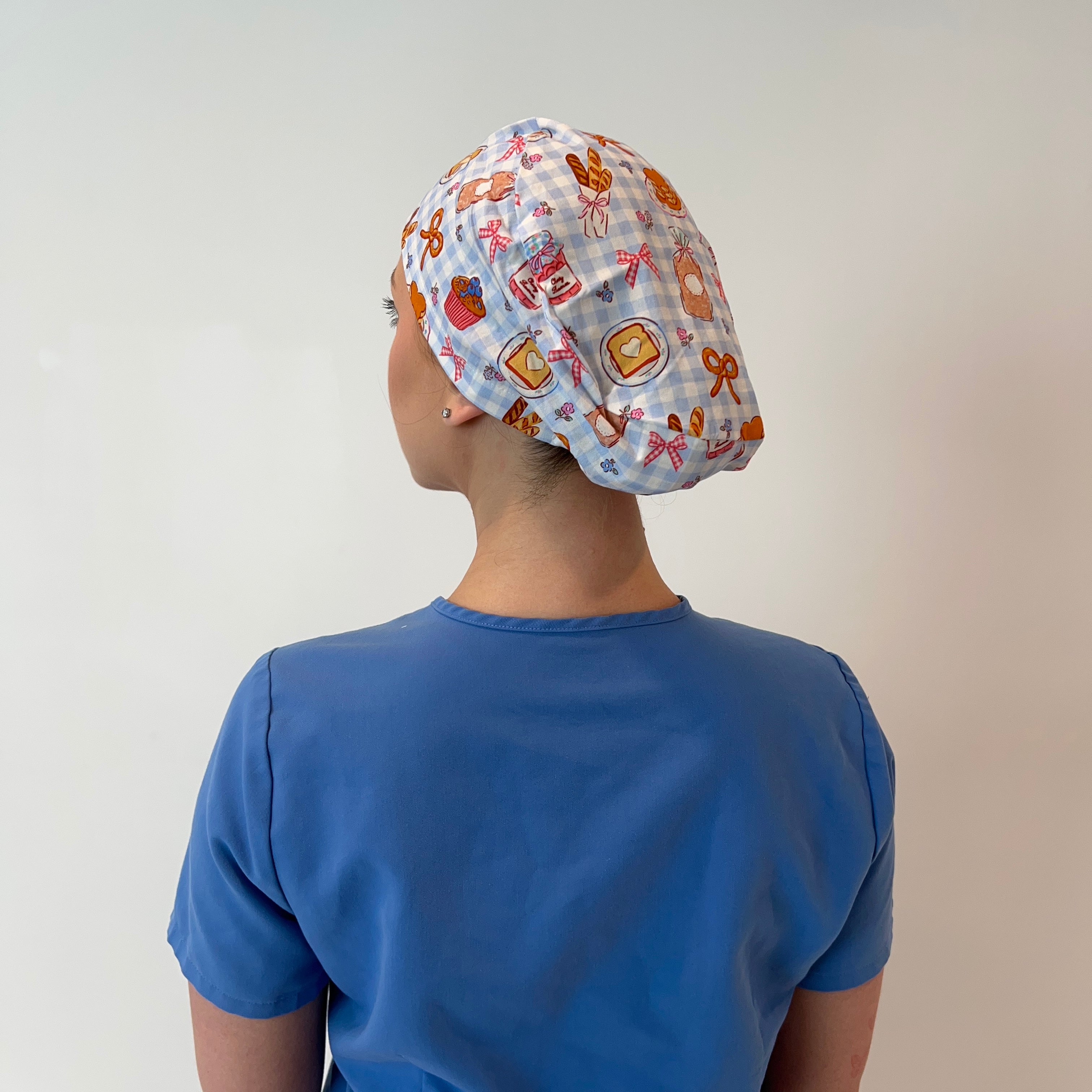 Breakfast Club scrub cap back view