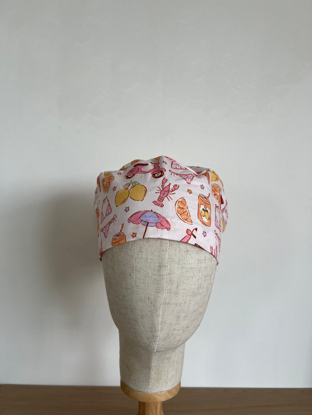 Euro Summer scrub cap front view