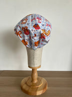 Breakfast scrub cap back view