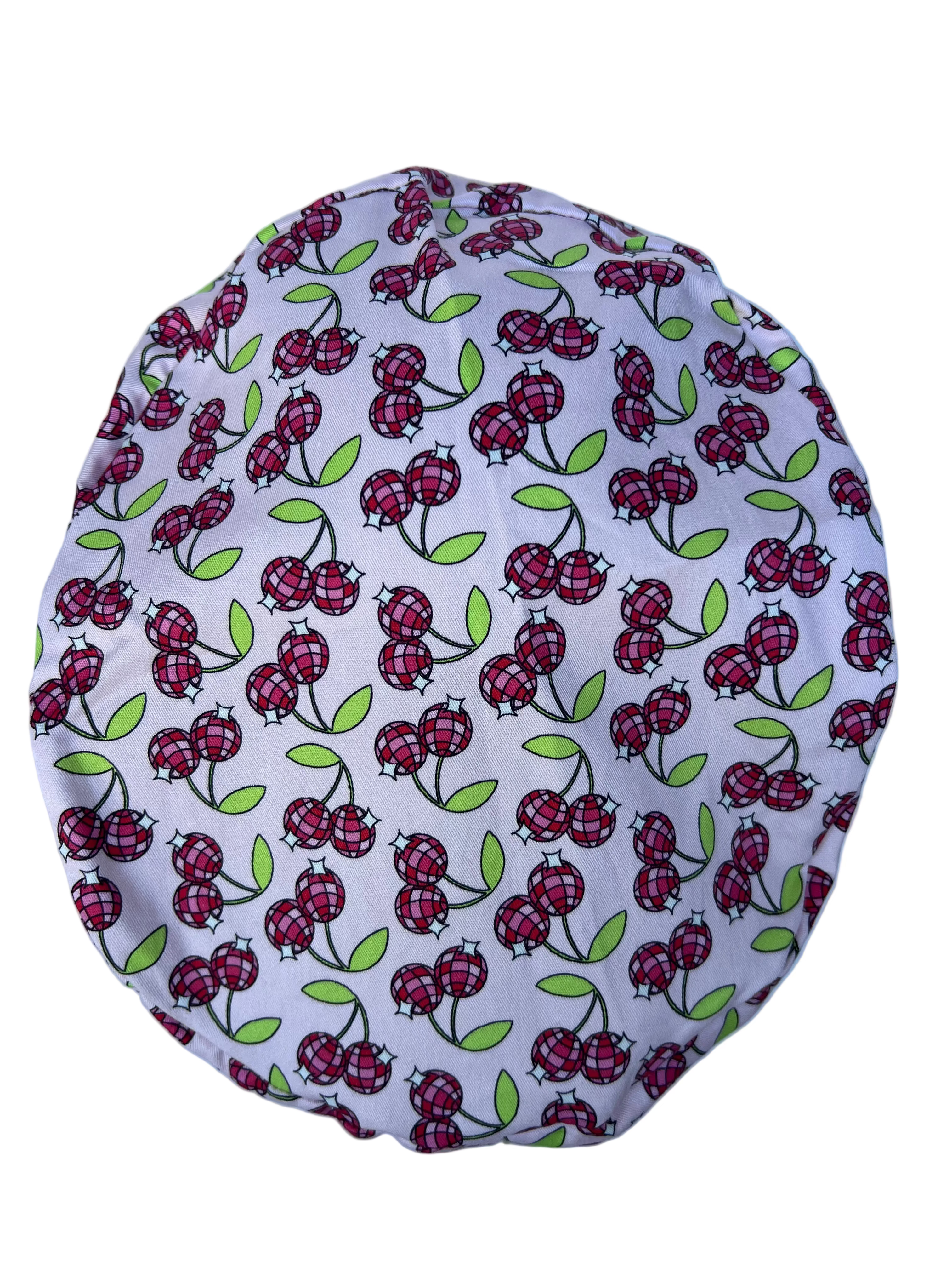 Disco Cherry Scrub Cap