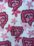 Happy Guts scrub cap worn view